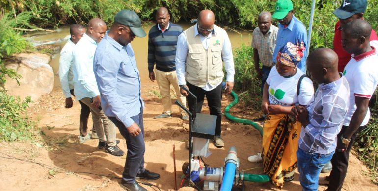 GOVERNO POTENCIA PRODUTORES DE MALEMA EM NAMPULA COM SISTEMAS DE IRRIGAÇÃO