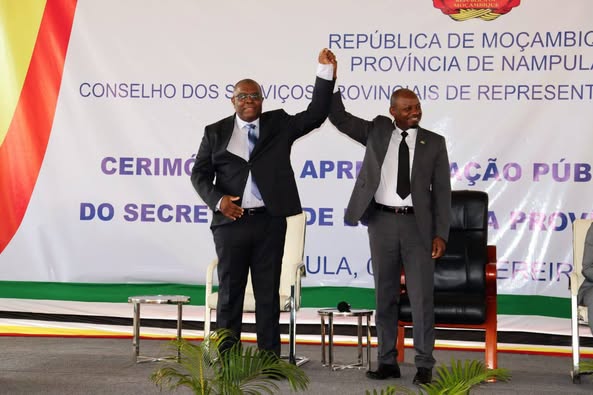 APRESENTADO PUBLICAMENTE NA CIDADE DE NAMPULA O NOVO SECRETÁRIO DE PROVÍNCIA