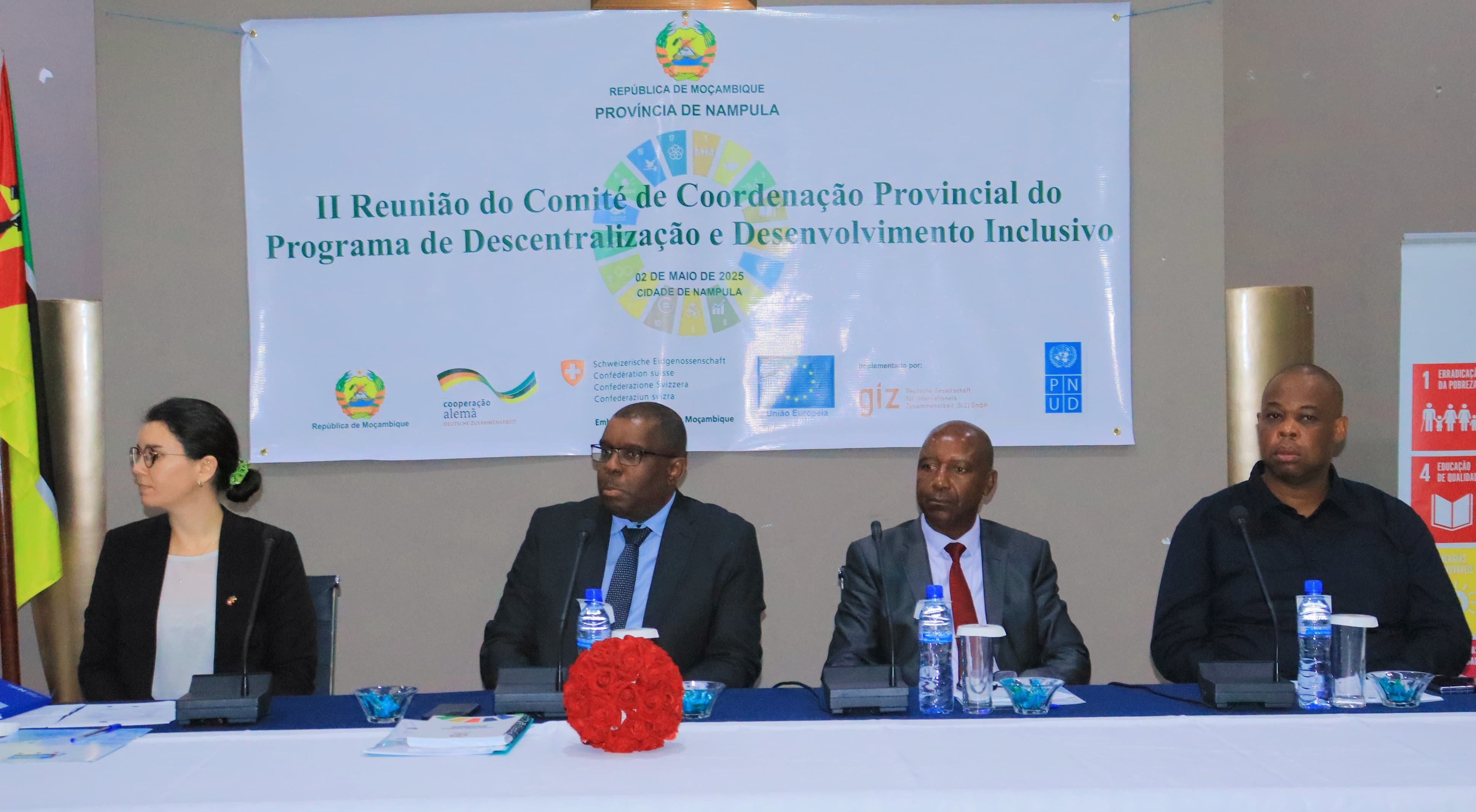 NAMPULA REALIZA II REUNIÃO DO COMITÉ DE COORDENAÇÃO PROVINCIAL DO PROGRAMA DE DESCENTRALIZAÇÃO E DESENVOLVIMENTO INCLUSIVO.